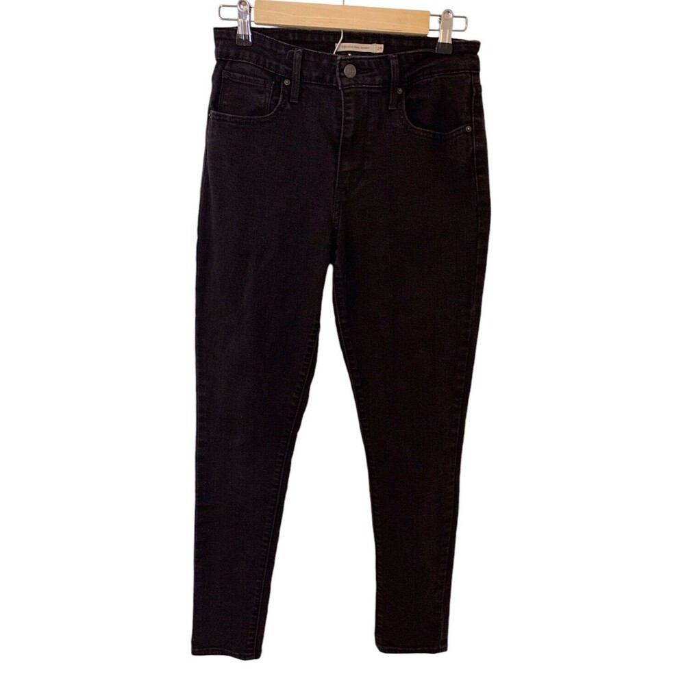 Levi's High Rise Black Jeans for Women